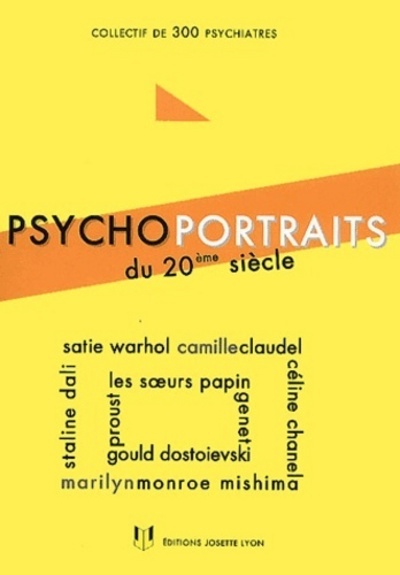 [9782843190445] Psychoportraits du 20eme siecle
