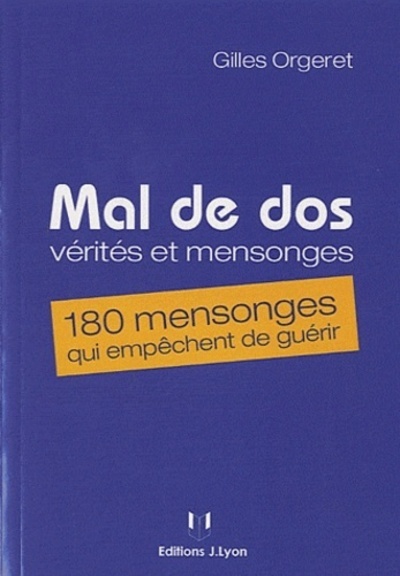 [9782843192357] Mal de dos, vérités et mensonges