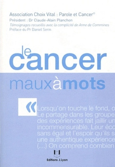 [9782843192531] Le cancer maux à mots