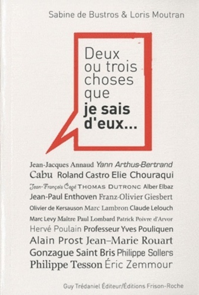 Deux ou trois choses que Je sais d'eux