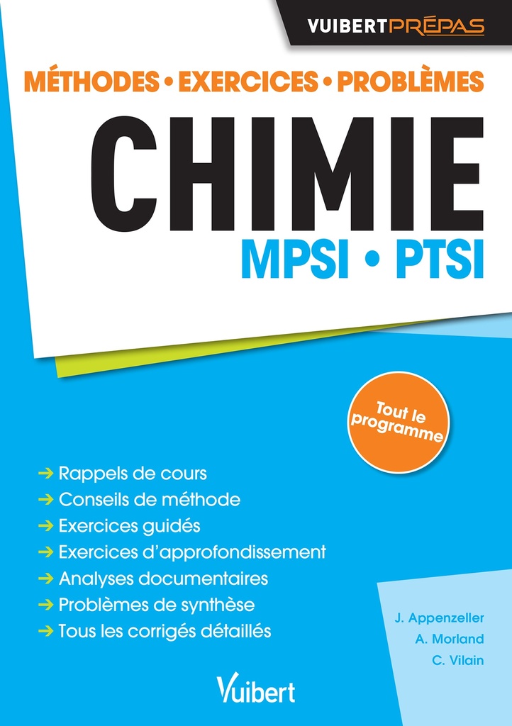 Chimie MPSI-PTSI