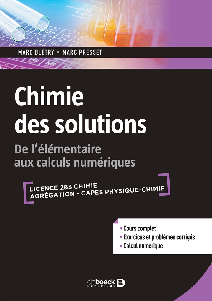 [9782807323056] Chimie des solutions