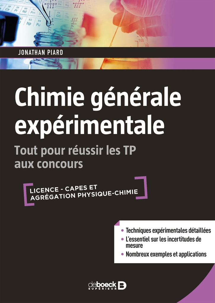 [9782807315020] Chimie générale expérimentale