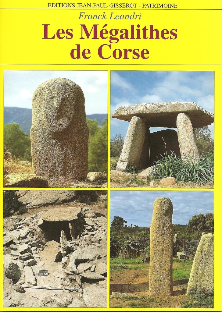 [9782877475181] Les mégalithes de Corse