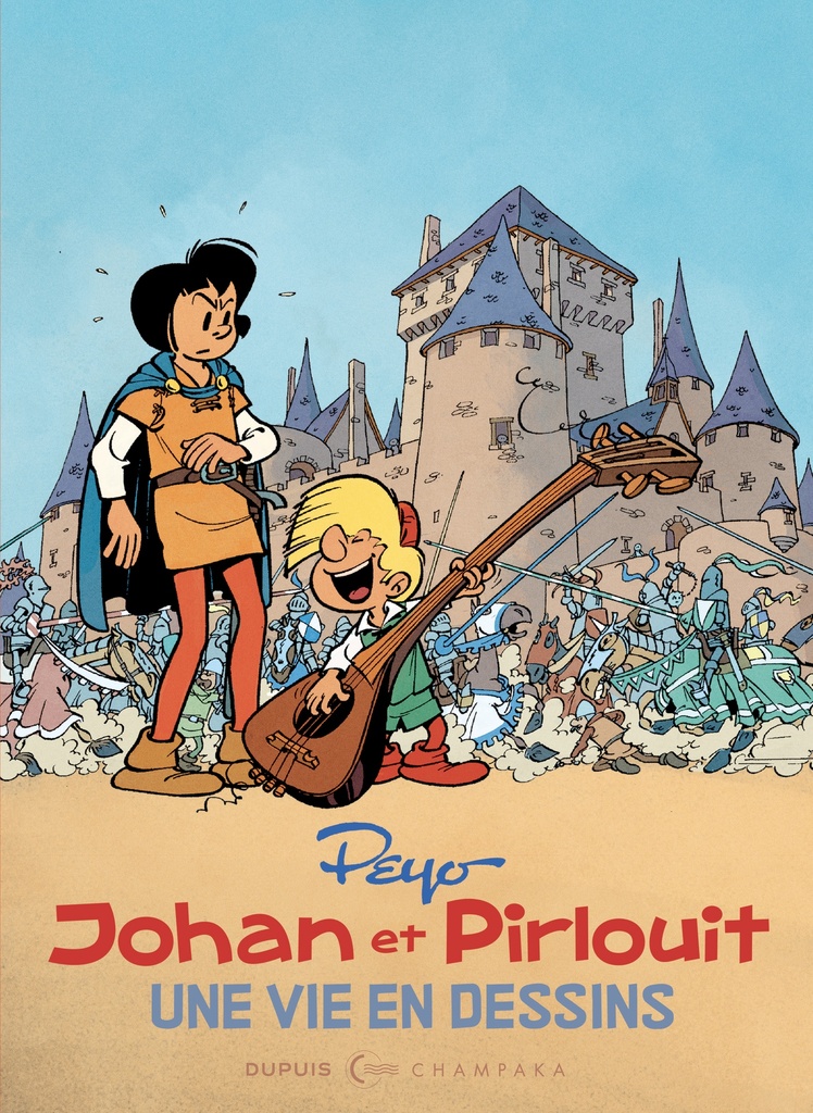 [9782390410447] Une vie en dessins - Peyo – Johan et Pirlouit
